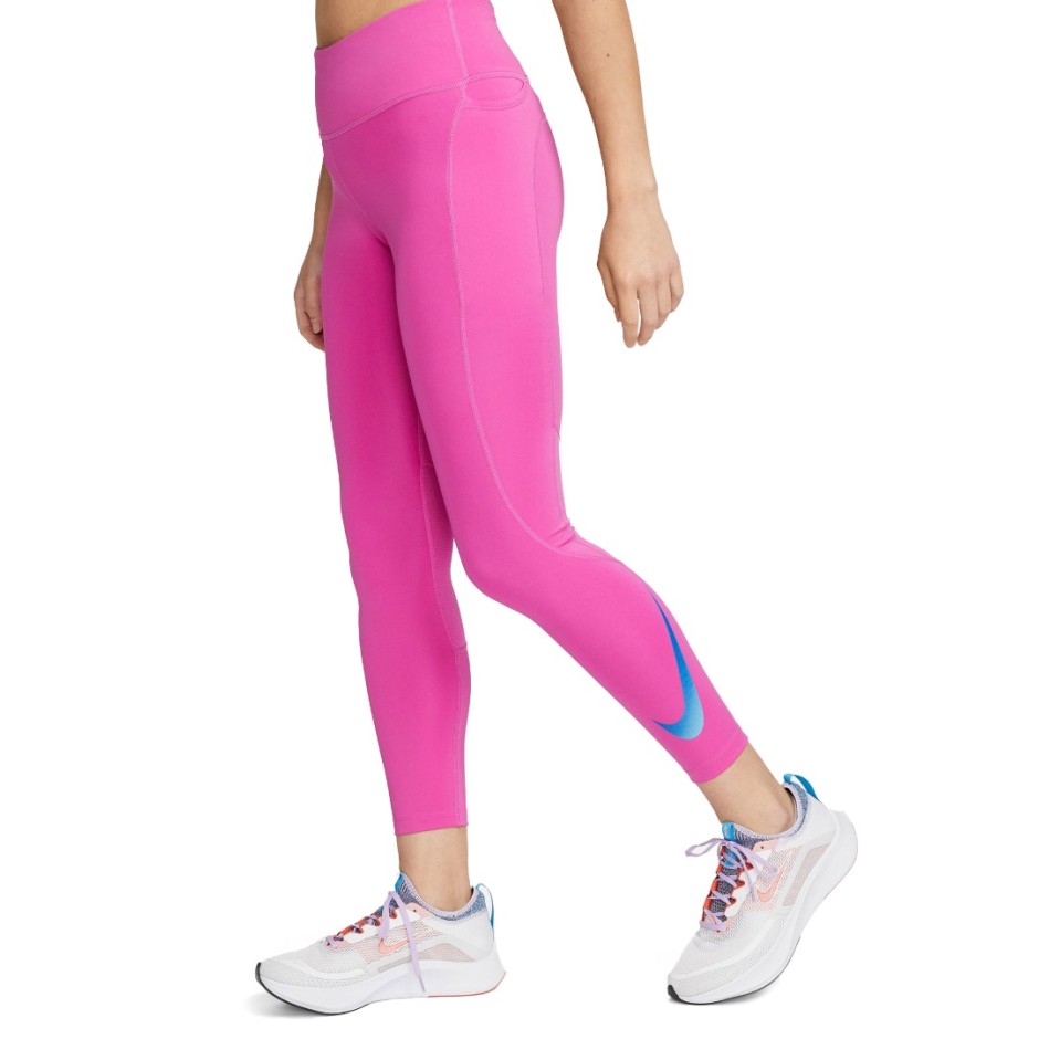 NIKE W NK DF FST SW HBR MR 7/8 TGHT Φούξια