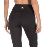 adidas Performance BELIEVE THIS 2.0 3-STRIPES 7/8 LEGGINGS FJ7181 Μαύρο