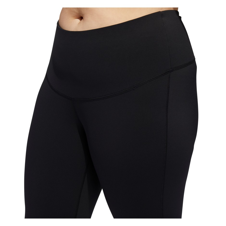 adidas Performance BELIEVE THIS SOLID 7/8 LEGGINGS (PLUS SIZE) FK4403 Μαύρο