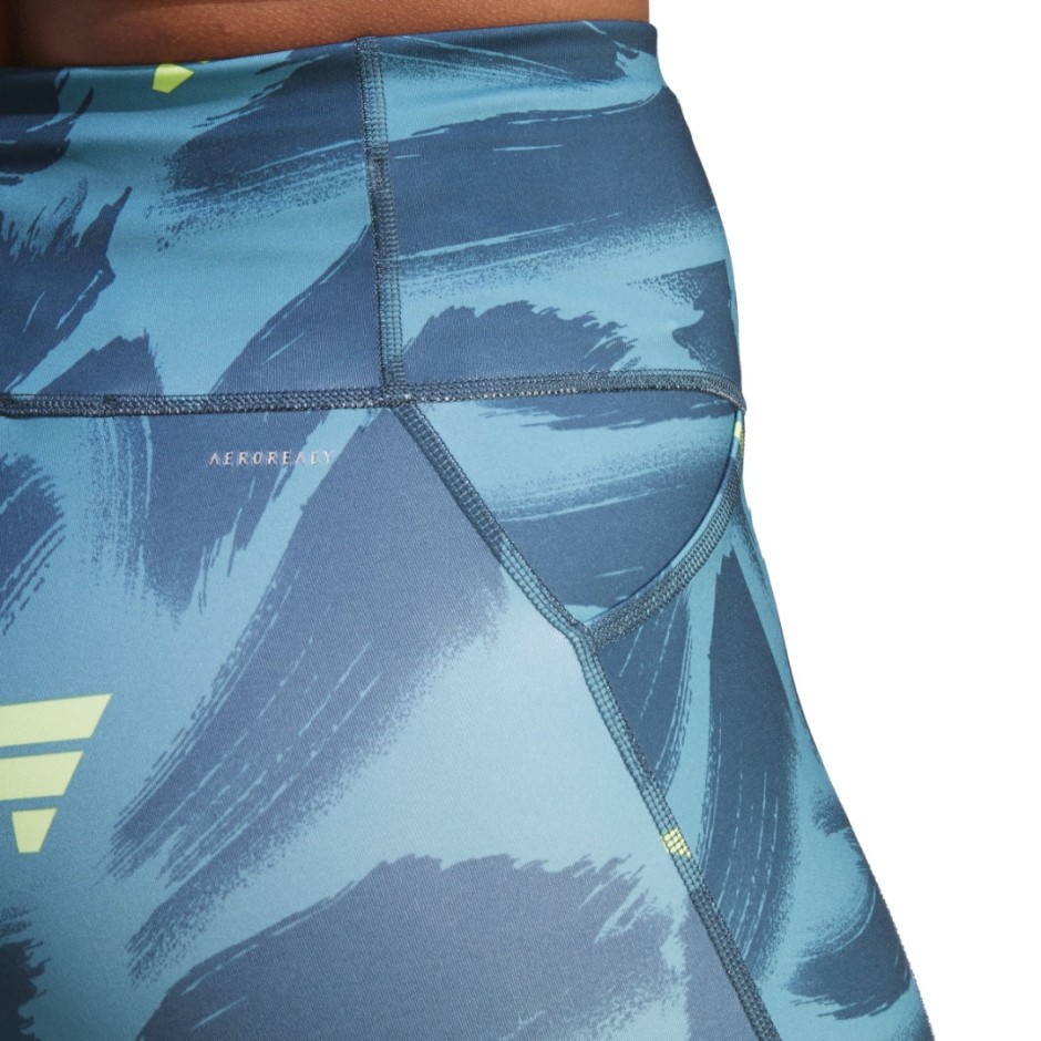 adidas Performance RUNNING ESSENTIALS 7/8 LEGGINGS Πετρόλ