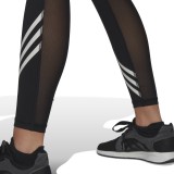 adidas Performance Techfit 3-Stripes Μαύρο - Γυναικείο Κολάν Προπόνησης 