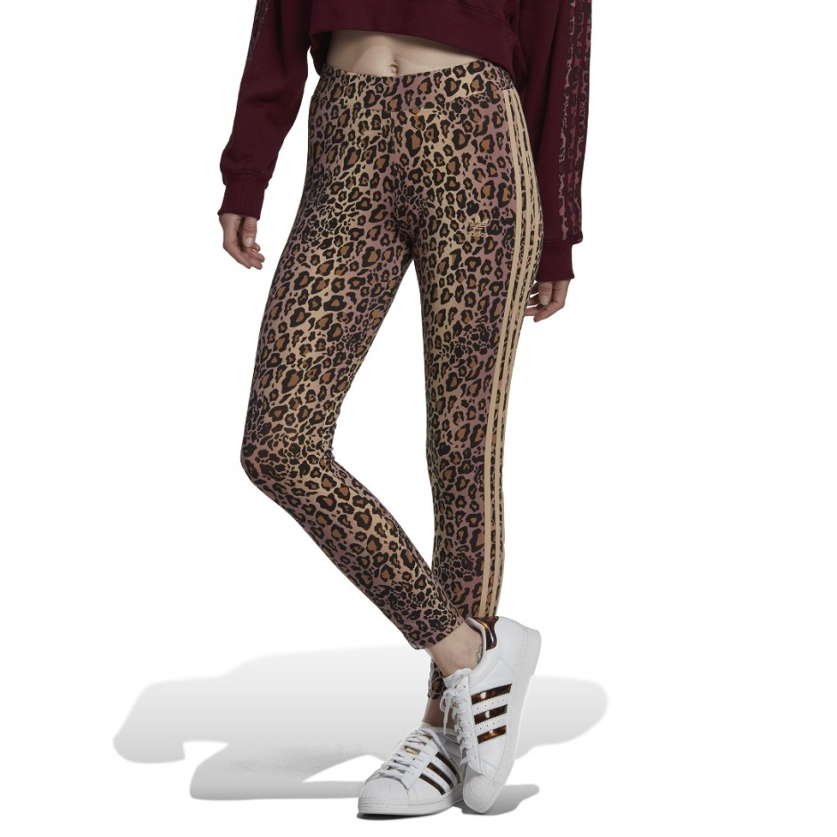 Γυναικείο Κολάν adidas Originals 7/8 LEGGINGS Καφέ HK5191 