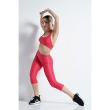 BAYA CROPPED LEGGING 45702-CORAL Coral Image 3