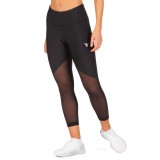 UNDER ARMOUR PROJECT ROCK HEATGEAR® MESH ANKLE CROP WOMEN'S 7/8 LEGGINGS 1351101-001 Black Image 