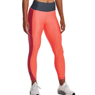 UNDER ARMOUR ARMOUR BLOCKED ANKLE LEGGING Κόκκινο