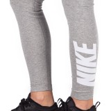 NIKE SPORTSWEAR CLUB WOMEN'S HIGH-RISE LEGGINGS CT5333-063 Grey Image 2