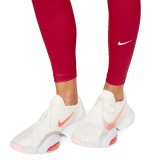 Nike Dri-FIT One Κόκκινο - Γυναικείο Κολάν Προπόνησης