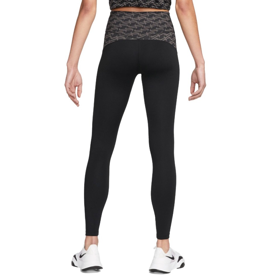 NIKE DRI-FIT ONE ICON CLASH TIGHTS Μαύρο 
