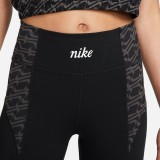 NIKE DRI-FIT ONE ICON CLASH TIGHTS Μαύρο  Εικόνα 3