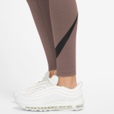Nike Sportswear Classics Καφέ - Γυναικείο Ψηλόμεσο Κολάν
