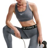 Γυναικείο Κολάν Προπόνησης Γκρι - Nike Pro Εικόνα 3