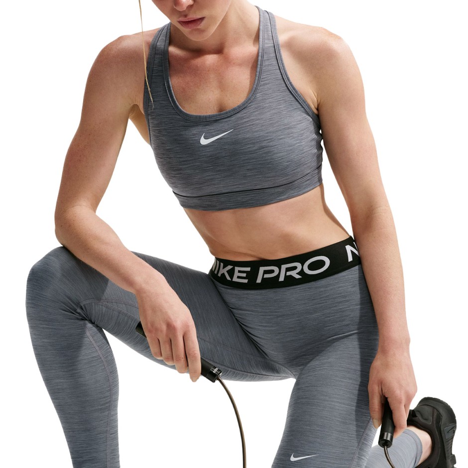 Γυναικείο Κολάν Προπόνησης Γκρι - Nike Pro