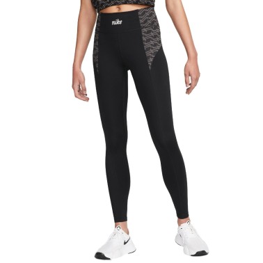 NIKE DRI-FIT ONE ICON CLASH TIGHTS Μαύρο 