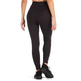 adidas Performance HIGH-RISE GRAPHIC LEGGINGS FI4757 Black Image 0