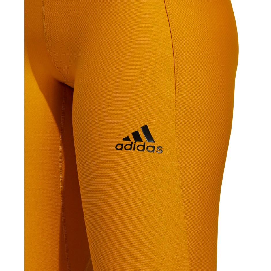 yellow adidas tights