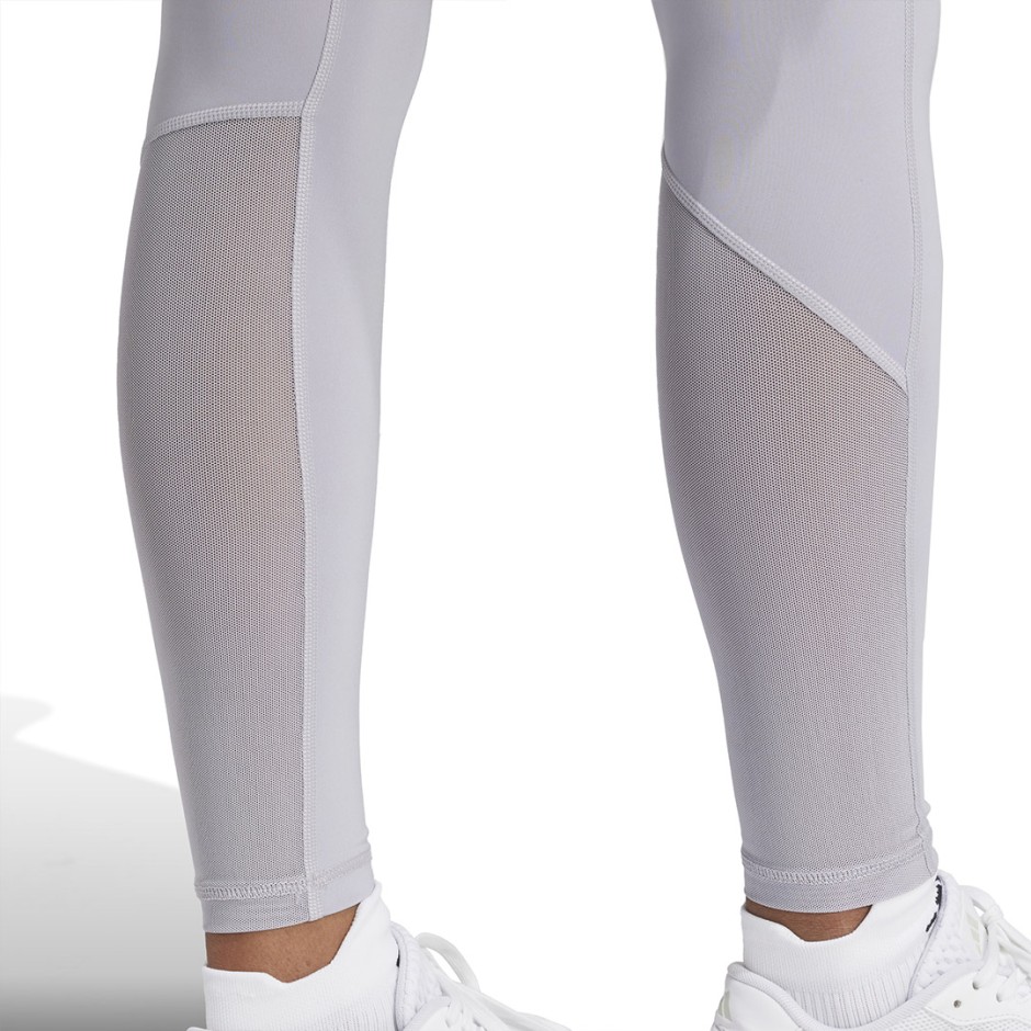 Γυναικείο Κολάν Προπόνησης Γκρι - adidas Performance Techfit Stash Pocket