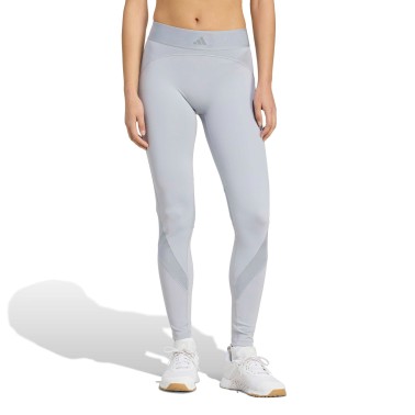 Γυναικείο Κολάν Προπόνησης Γκρι - adidas Performance Hyperglam Shine