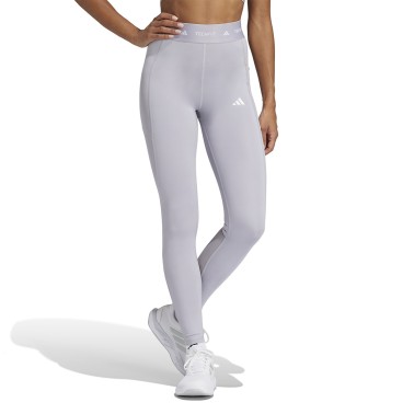 Γυναικείο Κολάν Προπόνησης Γκρι - adidas Performance Techfit Stash Pocket