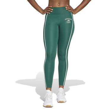 Γυναικείο Κολάν Προπόνησης Κυπαρισσί - adidas Performance Optime Heritage Full-Length