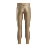 Reebok Sport Lux Shine Χρυσό - Γυναικείο Κολάν Προπόνησης Εικόνα 2
