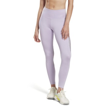 Reebok Sport MODERN SAFARI LEGGINGS Μωβ