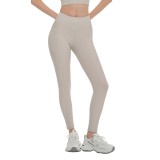 Women's Leggings Beige - Bodytalk 'SOFTNESS GYM' Image 