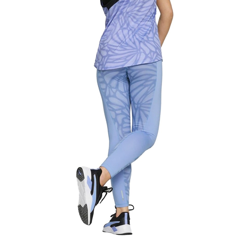PUMA TRAIN FAVORITES AOP HIGH WAIST 7/8 TIGHT Μωβ