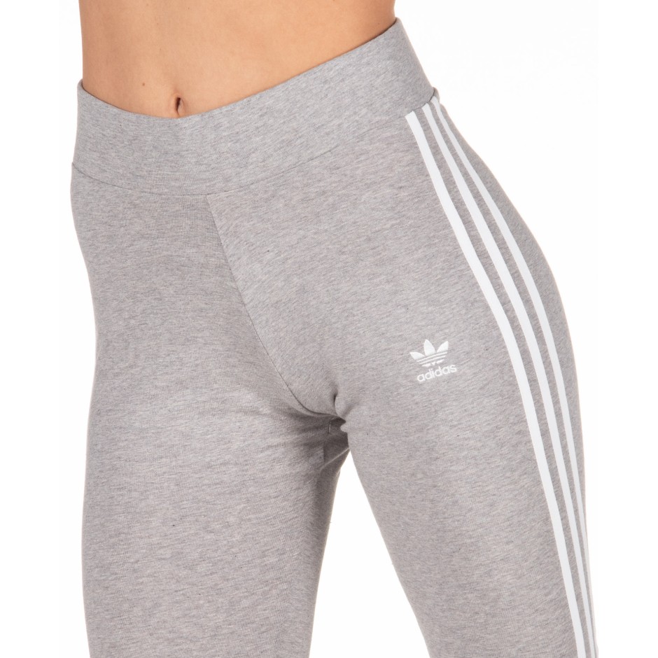 adidas Originals 3 STRIPES LEGGINGS FM2553 Grey Zakcret.gr