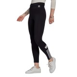 adidas Originals ADICOLOR 3D TREFOIL HIGH-WAISTED TIGHTS GT8461 Black Image 