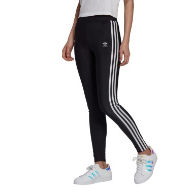 adidas Originals ADICOLOR CLASSICS HIGH SHINE TIGHTS HF7536 Black