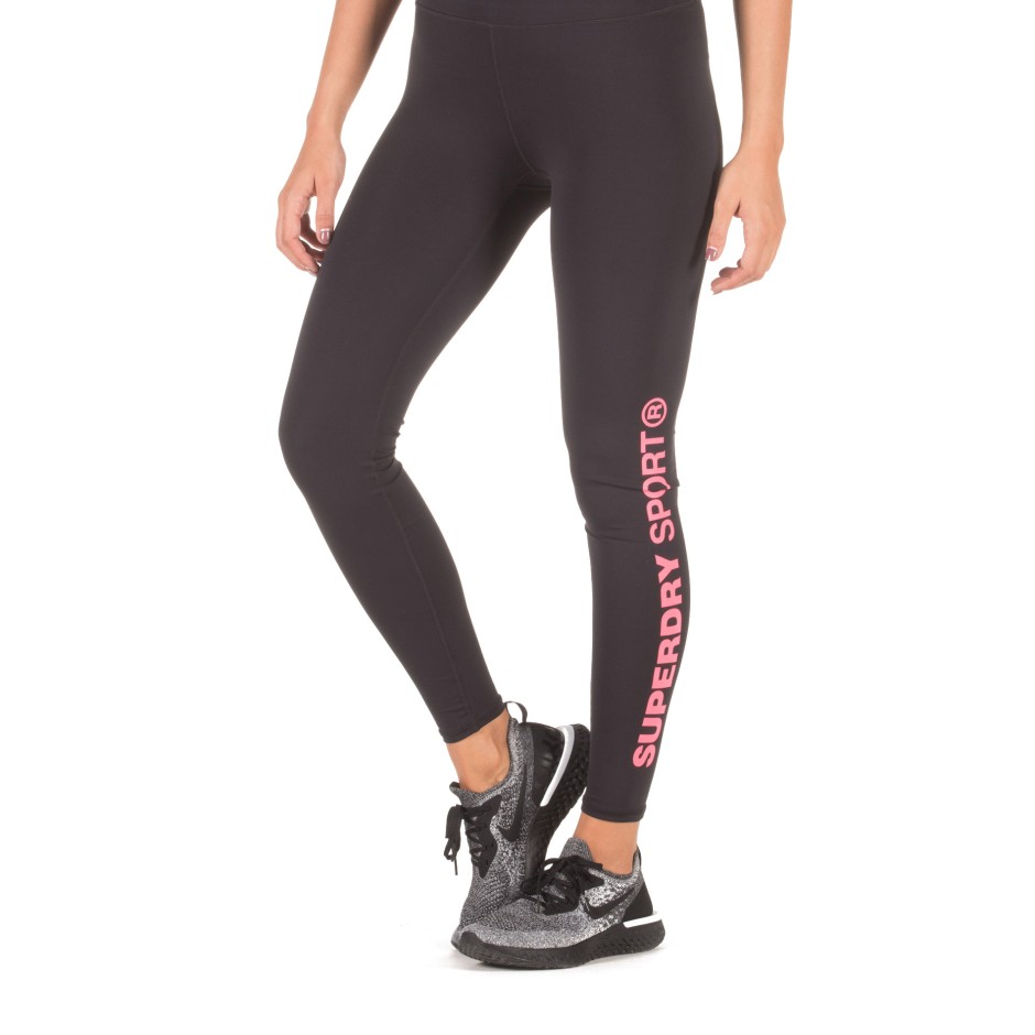 SUPERDRY CORE ESSENTIAL LEGGINGS GS30030AR-02A Black