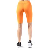 GSA UP&FIT PERFORMANCE BIKER LEGGINGS 17-29036-15 ORANGE Orange Image 0
