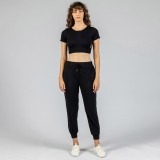 GSA WMN  HYDRO JOGGER LEGGINGS 1722011-JET BLACK Black Image 2