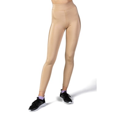 GSA SUMMER GLOW LEGGINGS PLAIN COLORS 17-2001-60 SAND GOLD Gold