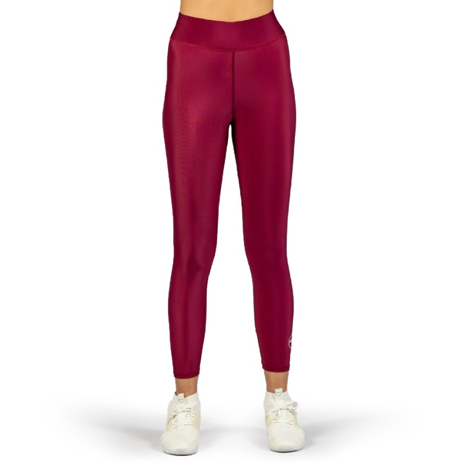 GSA UP & FIT GLOW FULL LENGTH LEGGINGS 1722001-CHERRY RED Βordeaux