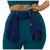 ASICS ROAD HIGH WAIST TIGHT 2012C968-301 Petrol Image 4