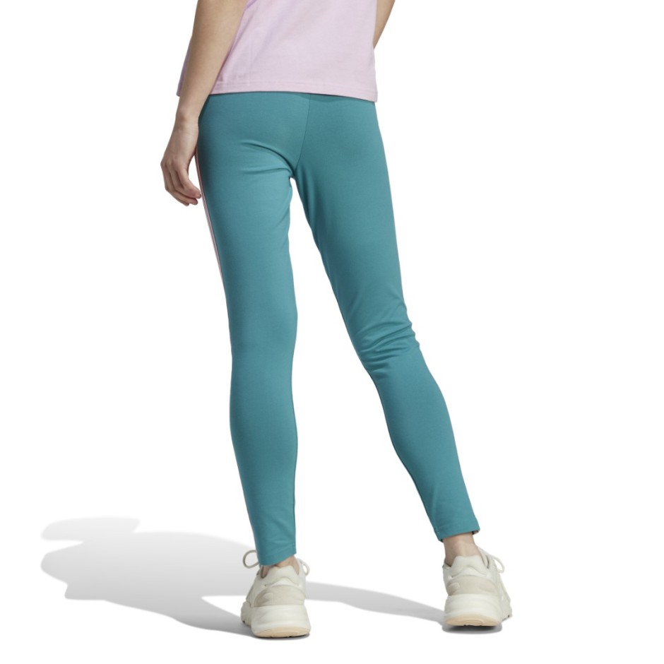 adidas Sportswear ESSENTIALS 3-STRIPES HIGH-WAISTED SINGLE JERSEY LEGGINGS Ροζ 