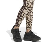 Γυναικείο Κολάν Καφέ - adidas Sportswear Essentials 3-Stripes Animal Print Εικόνα 1