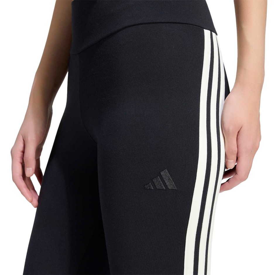 Women's Leggings Black - adidas Sportswear 3-Stripes