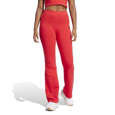 Γυναικείο Κολάν Κόκκινο - adidas Sportswear Essentials Small Logo Flared