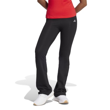Γυναικείο Κολάν Μαύρο - adidas Sportswear Essentials Small Logo Flared