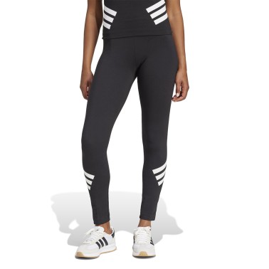 Γυναικείο Κολάν Μαύρο - adidas Sportswear Future Icons 3-Stripes