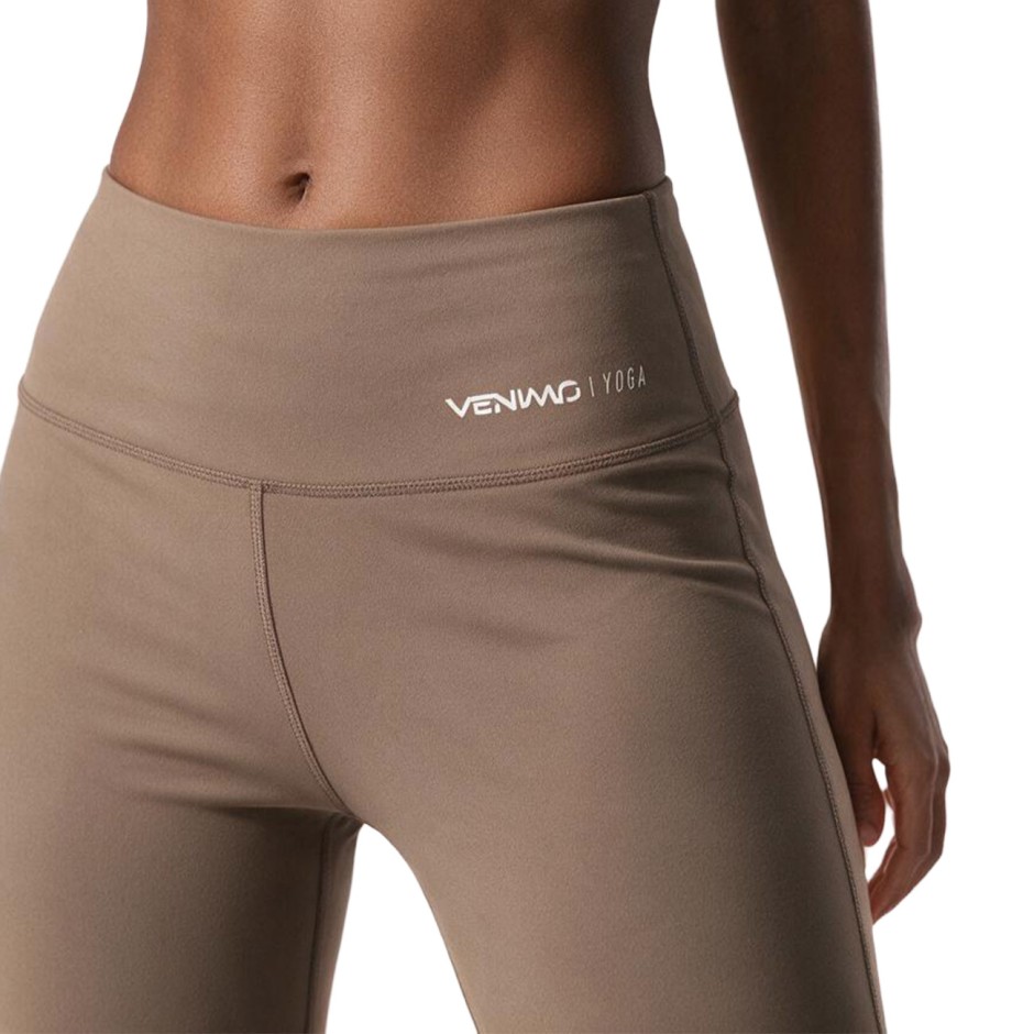 Women's Yoga Leggings Beige - VENIMO 