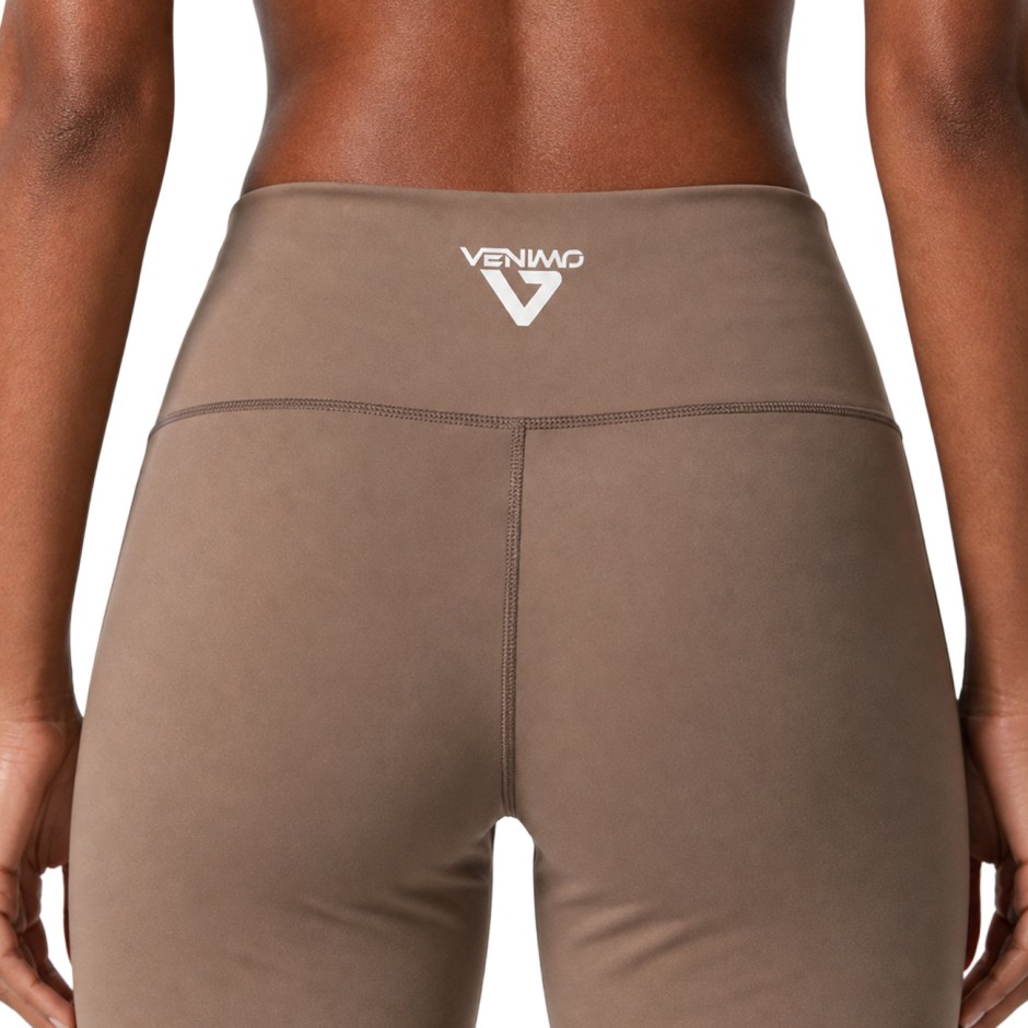 Women's Yoga Leggings Beige - VENIMO 