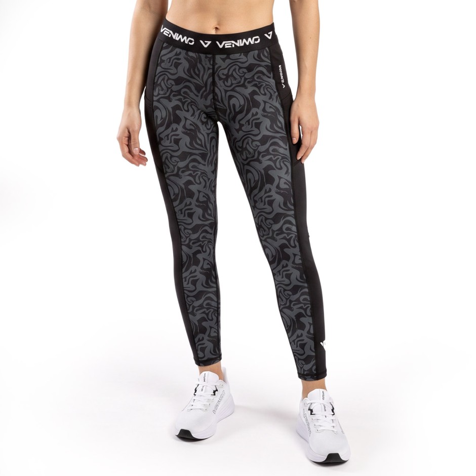 Women's Training Leggings Black - VENIMO 