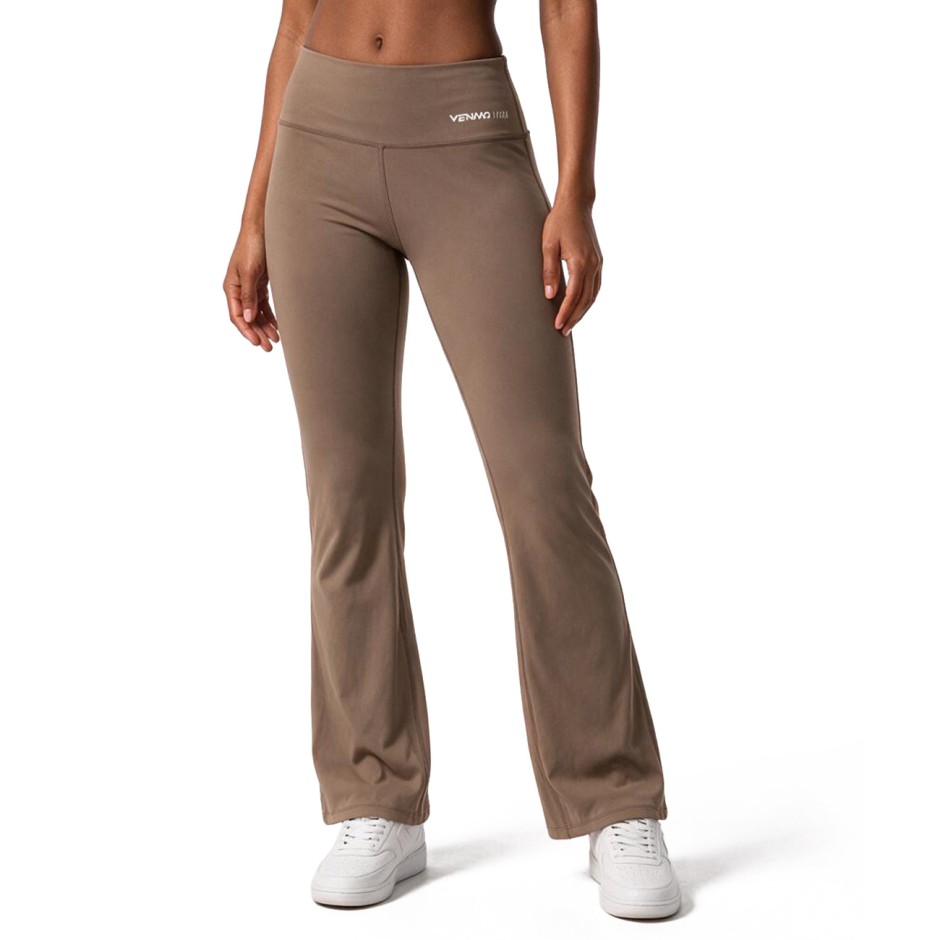 Women's Yoga Leggings Beige - VENIMO 