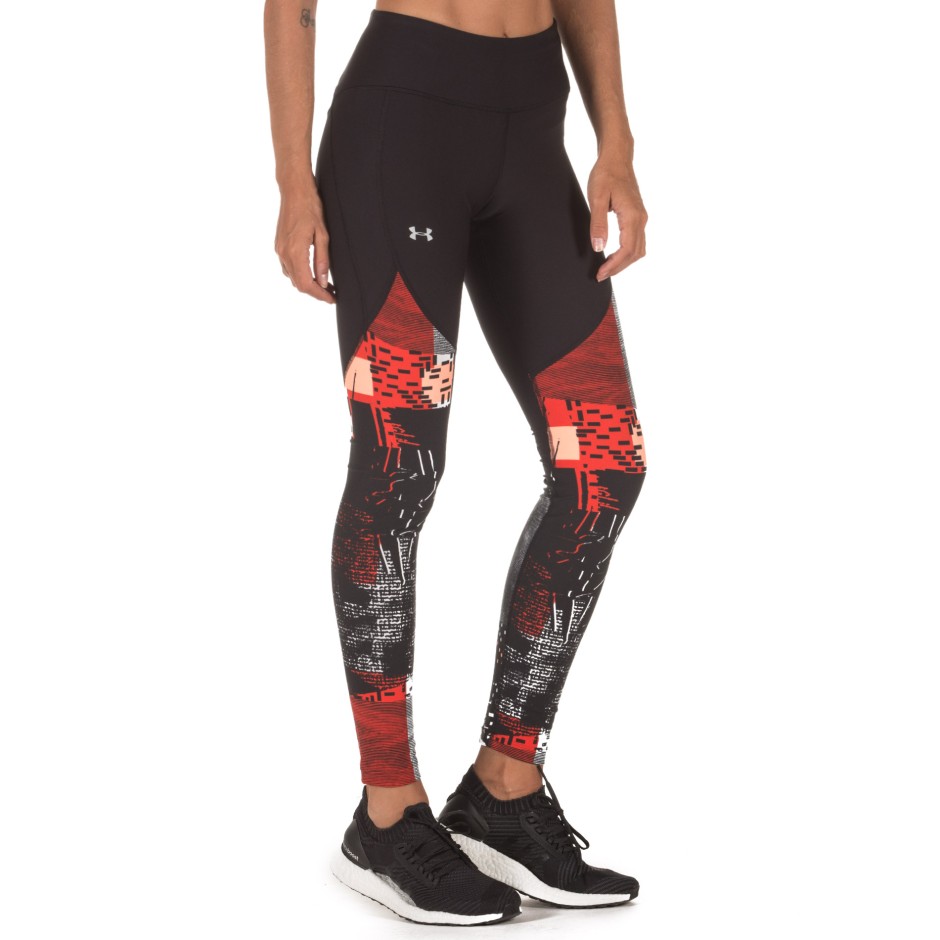 UNDER ARMOUR VANISH PRINTED LEGGING 1305437-002 Μαύρο