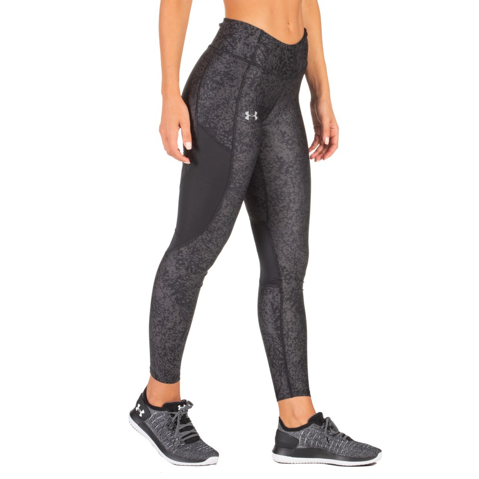 UNDER ARMOUR SPEED STRIDE PRINTED TIGHT 1348493-001 Black