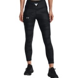 UNDER ARMOUR PROJECT ROCK HG ANKLE LEGGING 1369954-001 Black Image 