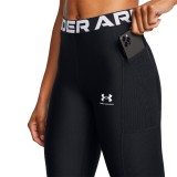 Γυναικείο Κολάν Προπόνησης Μαύρο - Under Armour HeatGear Rib Εικόνα 1
